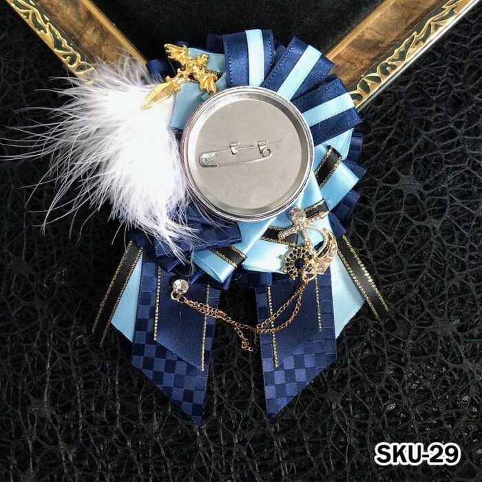 Handmade Ita Bag Rosette Ribbon Accessory Ornament 58mm 丨 Myitabag