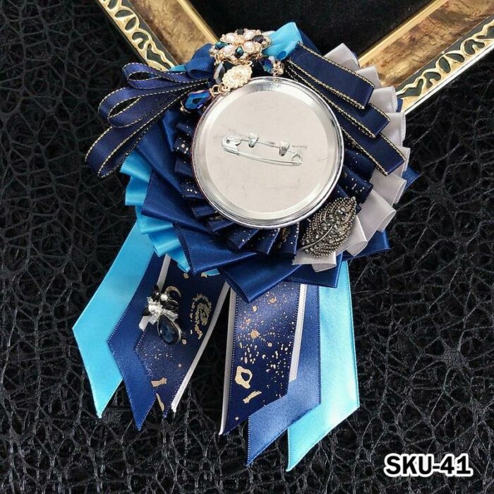 Handmade Ita Bag Rosette Ribbon Accessory Ornament 58mm 丨 Myitabag