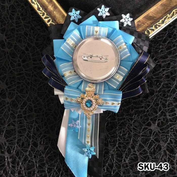 Handmade Ita Bag Rosette Ribbon Accessory Ornament 58mm 丨 Myitabag