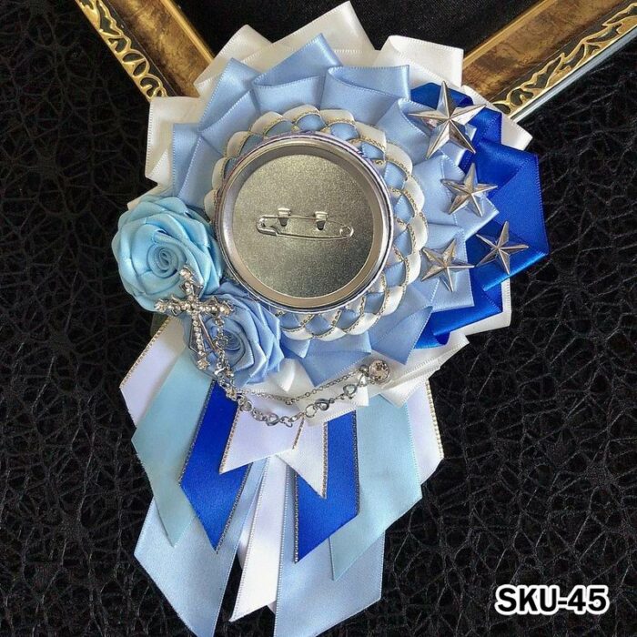 Handmade Ita Bag Rosette Ribbon Accessory Ornament 58mm 丨 Myitabag