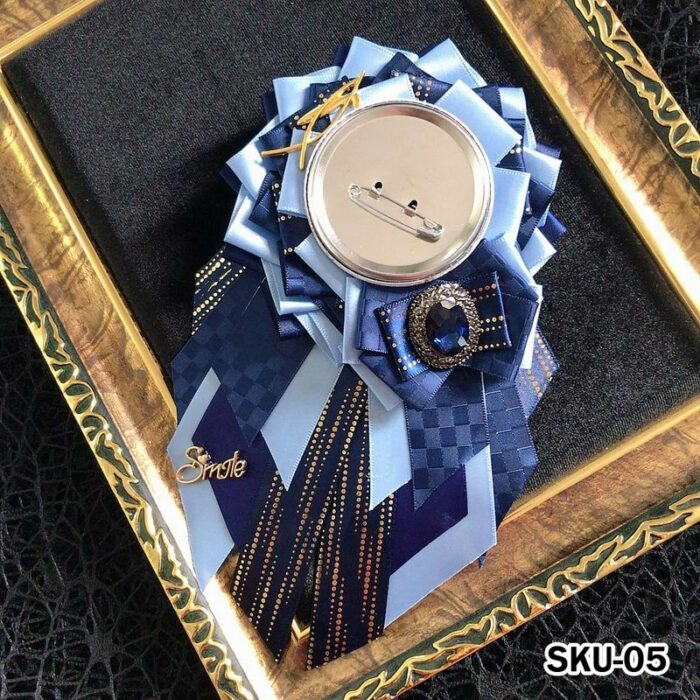 Handmade Ita Bag Rosette Ribbon Accessory Ornament 58mm 丨 Myitabag