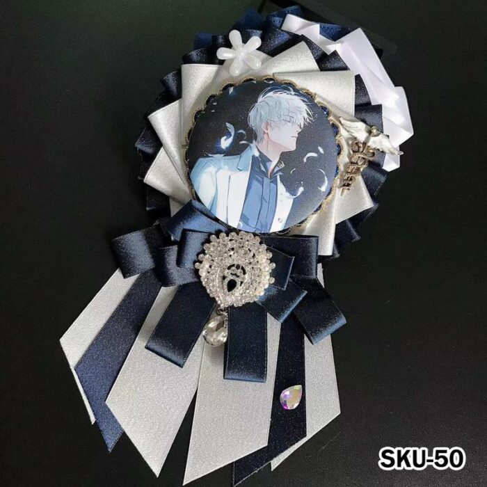 Handmade Ita Bag Rosette Ribbon Accessory Ornament 58mm 丨 Myitabag