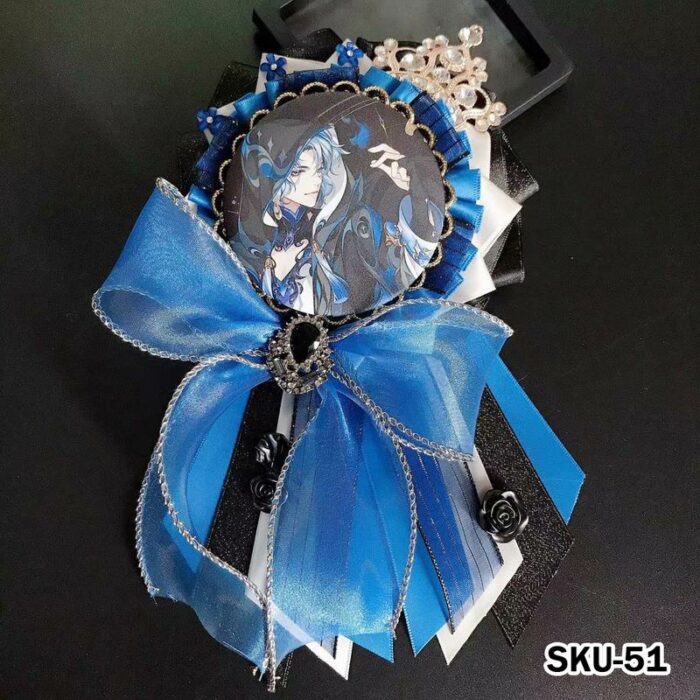 Handmade Ita Bag Rosette Ribbon Accessory Ornament 58mm 丨 Myitabag