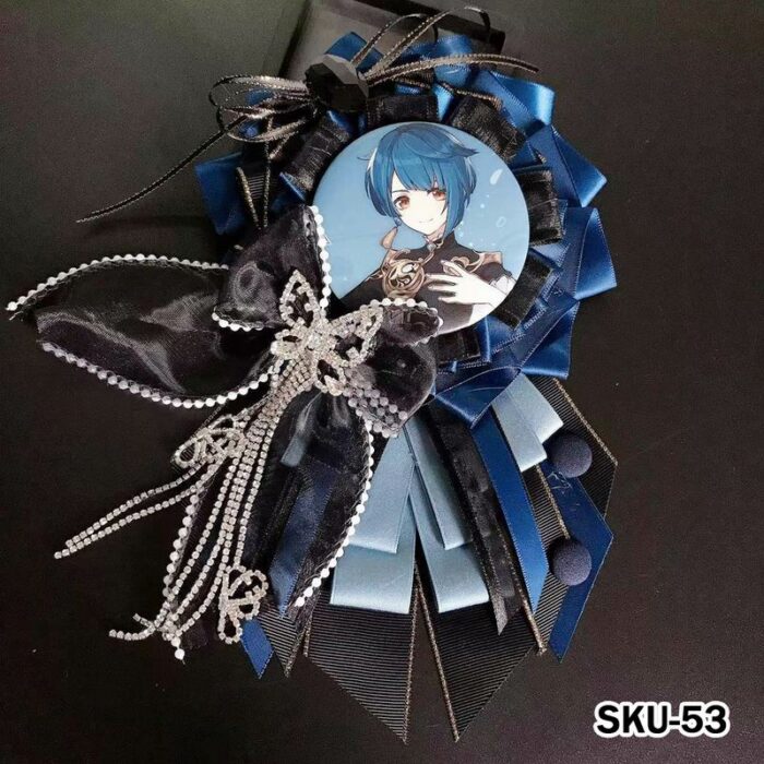 Handmade Ita Bag Rosette Ribbon Accessory Ornament 58mm 丨 Myitabag
