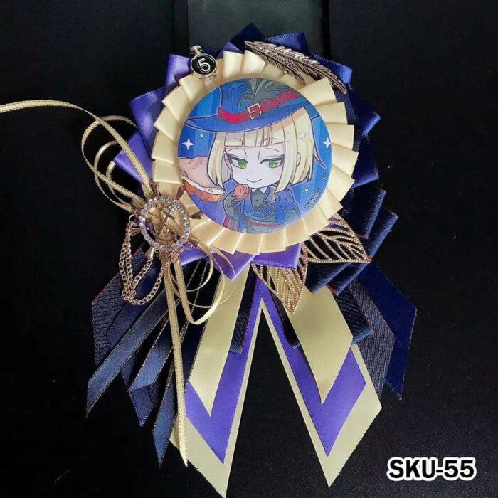 Handmade Ita Bag Rosette Ribbon Accessory Ornament 58mm 丨 Myitabag