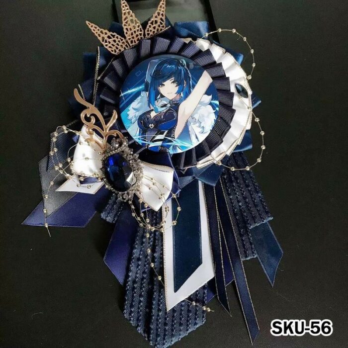 Handmade Ita Bag Rosette Ribbon Accessory Ornament 58mm 丨 Myitabag