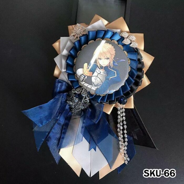 Handmade Ita Bag Rosette Ribbon Accessory Ornament 58mm 丨 Myitabag