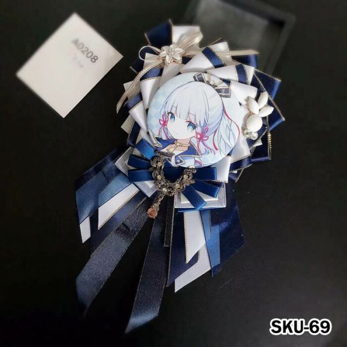 Handmade Ita Bag Rosette Ribbon Accessory Ornament 58mm 丨 Myitabag