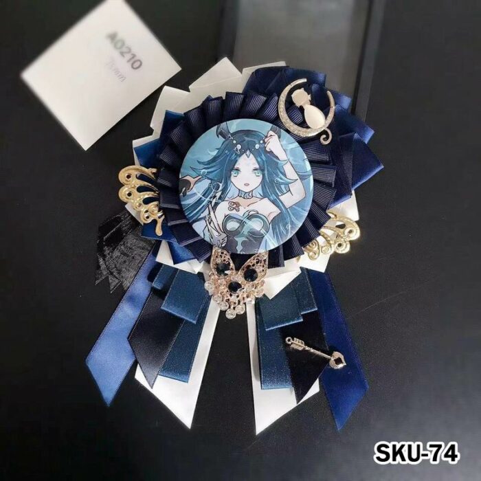Handmade Ita Bag Rosette Ribbon Accessory Ornament 58mm 丨 Myitabag