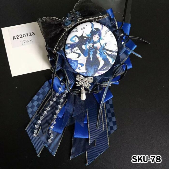 Handmade Ita Bag Rosette Ribbon Accessory Ornament 58mm 丨 Myitabag