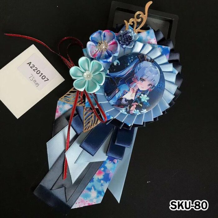 Handmade Ita Bag Rosette Ribbon Accessory Ornament 58mm 丨 Myitabag