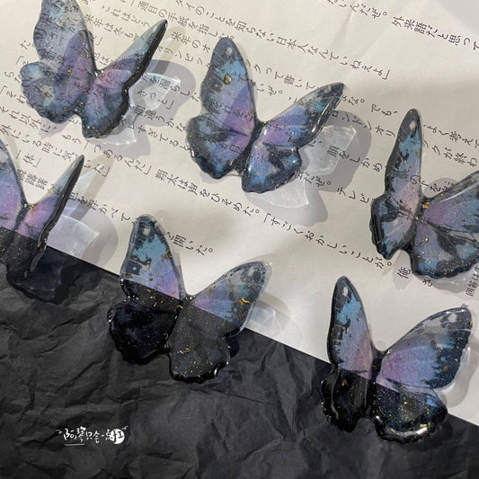 Glitter BlingBling Black Butterfly Shooting Props 丨 Myitabag