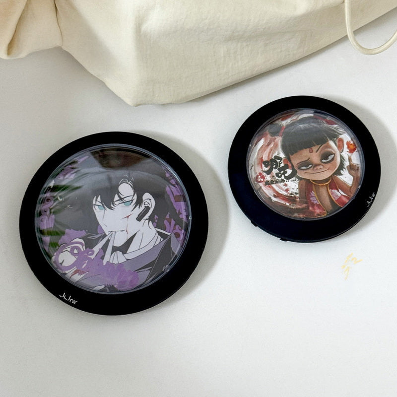 Round Badge Protector Case Ita Bag Keychain Charm 丨 Myitabag