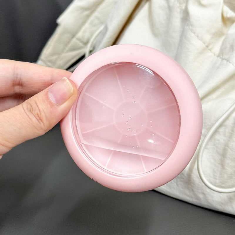 Round Badge Protector Case Ita Bag Keychain Charm 丨 Myitabag