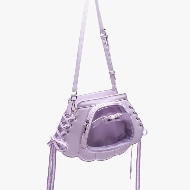 Lavender Ita Bag with Bow 丨 Myitabag