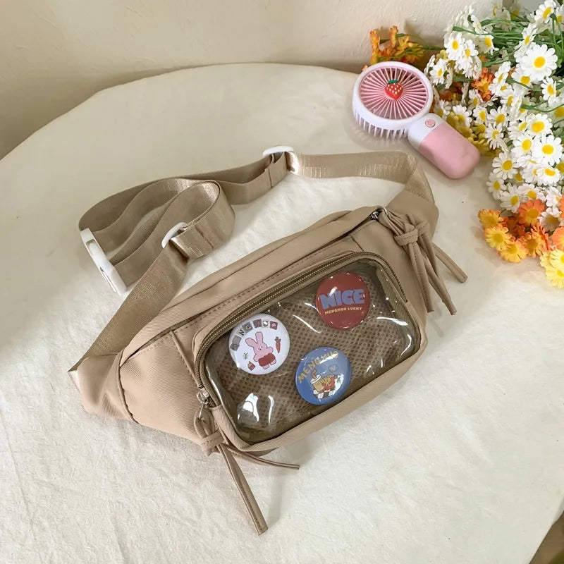Kawaii Nylon Crossbody Itabag 丨 Myitabag