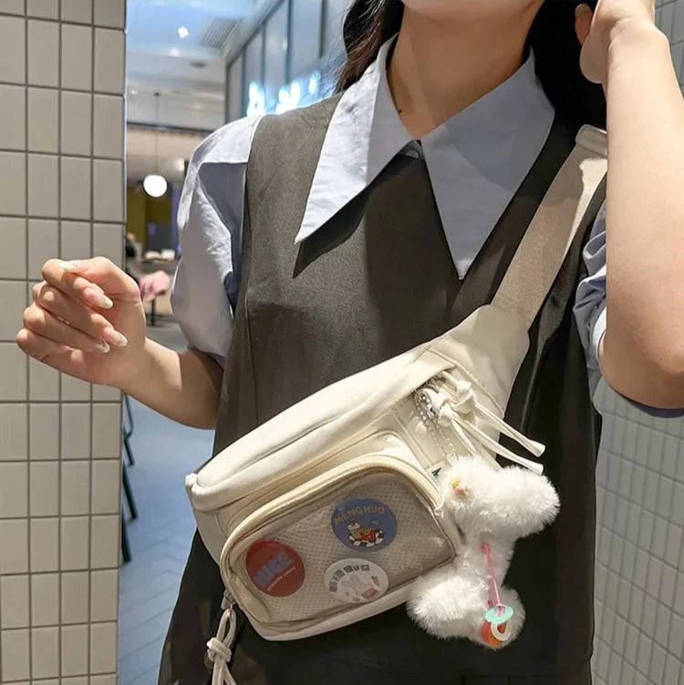 Kawaii Nylon Crossbody Itabag 丨 Myitabag