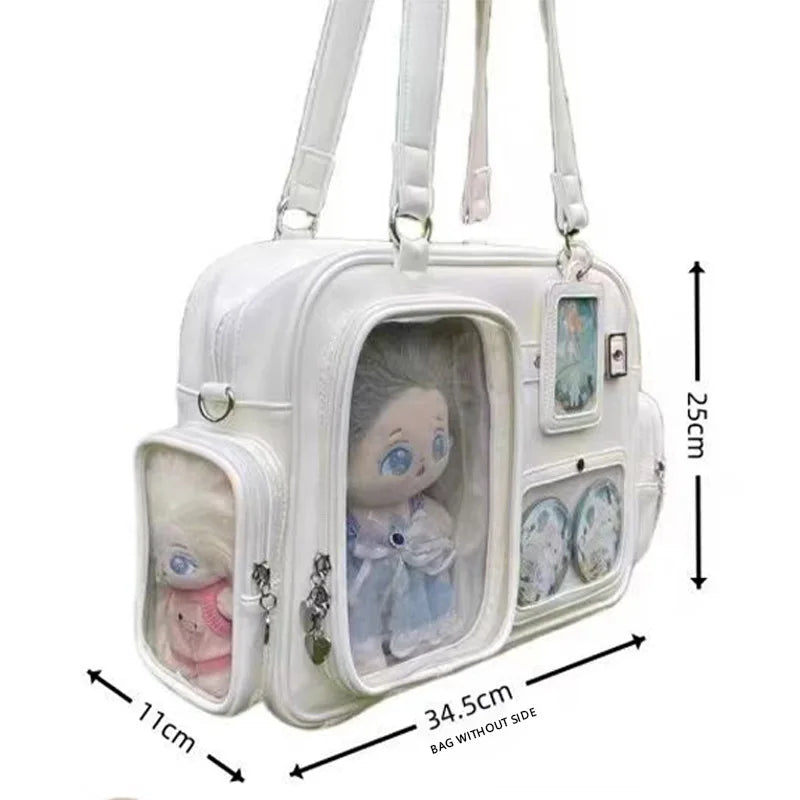Japanese JK Tote Ita Bag | Large Capacity School Shoulder | Myitabag