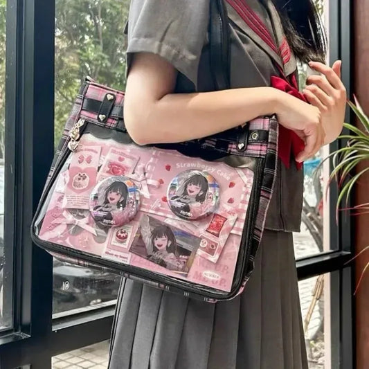 Tartan Crossbody Ita Bag 丨 Myitabag