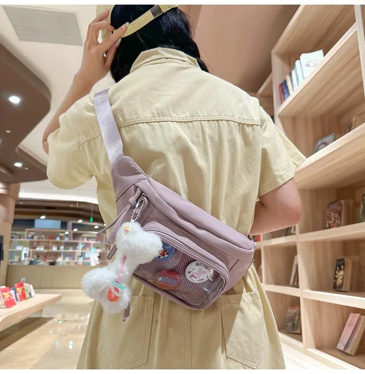 Kawaii Nylon Crossbody Itabag 丨 Myitabag