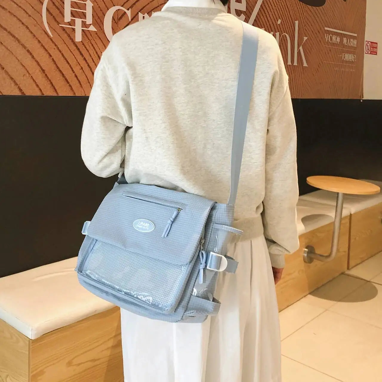 Y2K Flap Messenger Ita Bag 丨 Myitabag