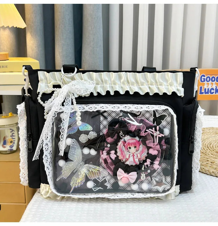 Sweetheart Ruffle Ita Crossbody 丨 Myitabag