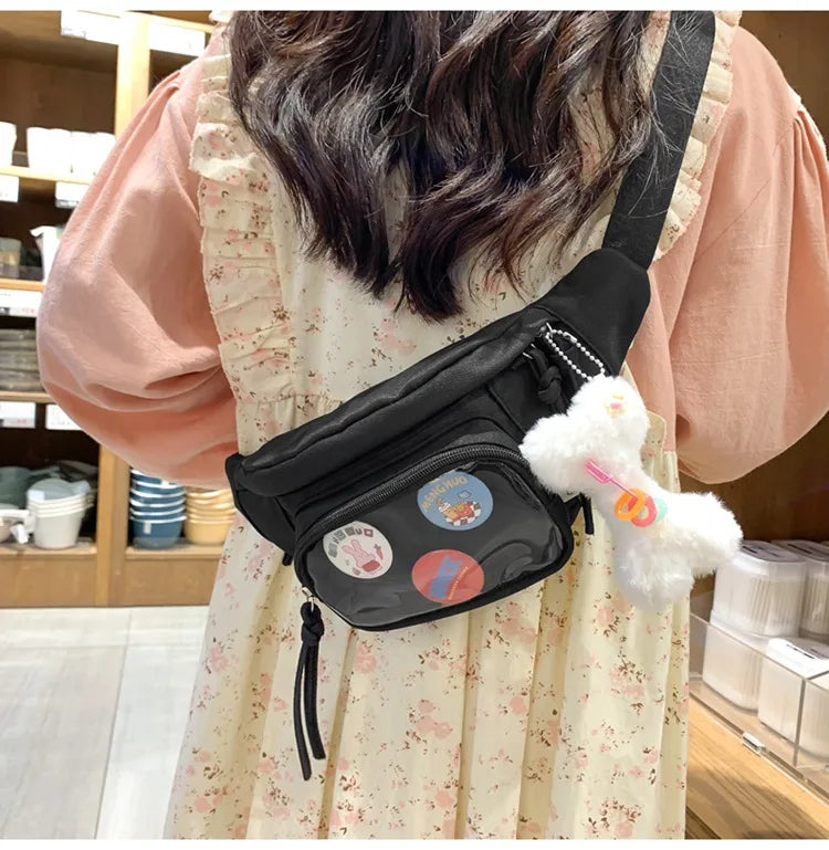 Kawaii Nylon Crossbody Itabag 丨 Myitabag