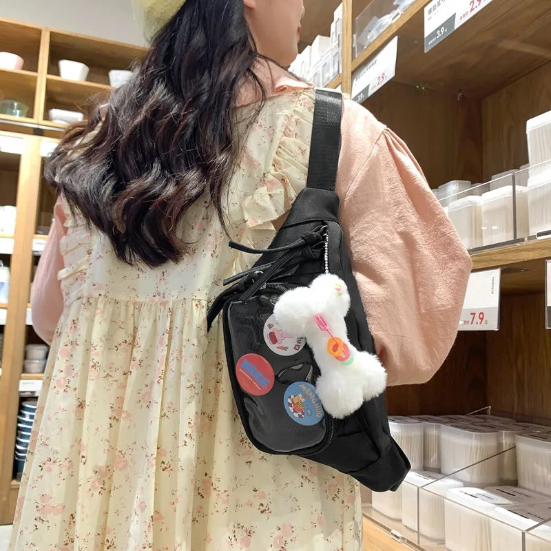 Kawaii Nylon Crossbody Itabag 丨 Myitabag