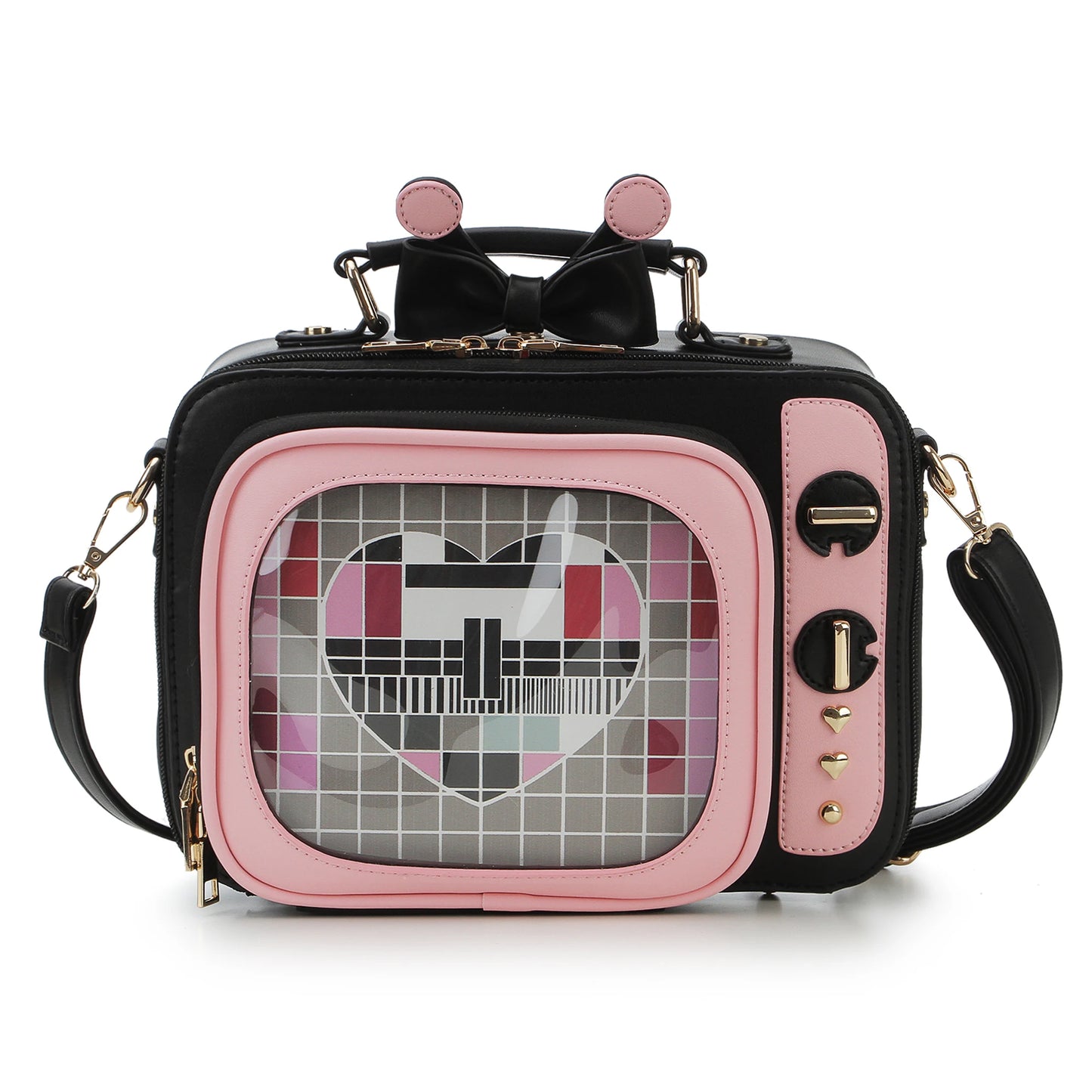 Novelty TV Shape Ita Bag | Retro Shoulder Crossbody | Myitabag