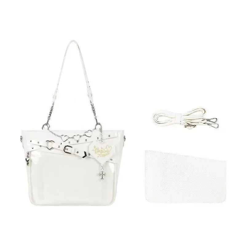 Heart Chain Punk Ita Bag 丨 Myitabag