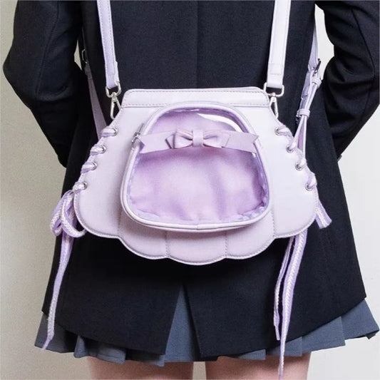Lavender Ita Bag with Bow 丨 Myitabag