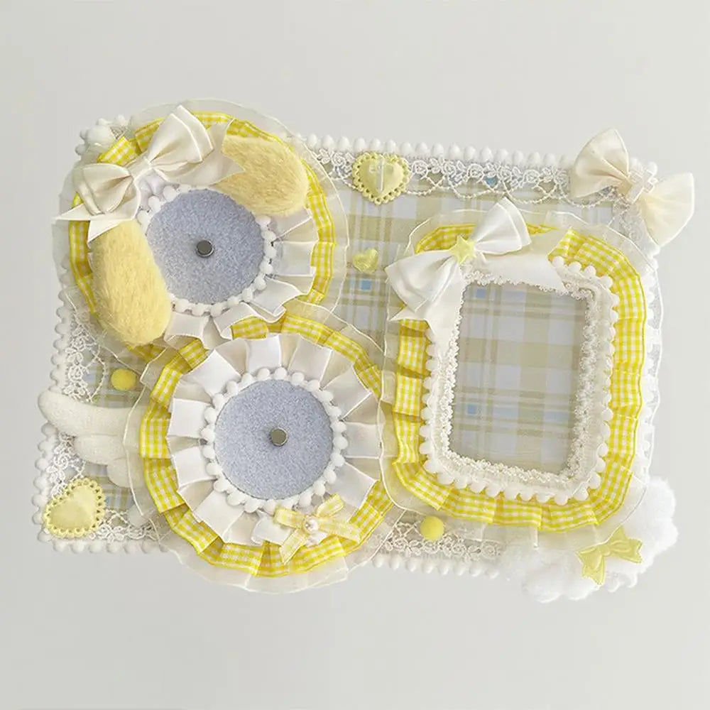 Lace Backplate Badge Organizer | Handmade Ita Bag Insert Board | Myitabag