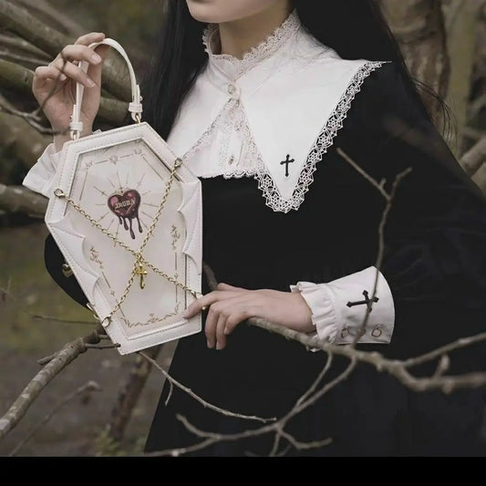 Gothic Coffin Ita bag with Chain 丨 Myitabag
