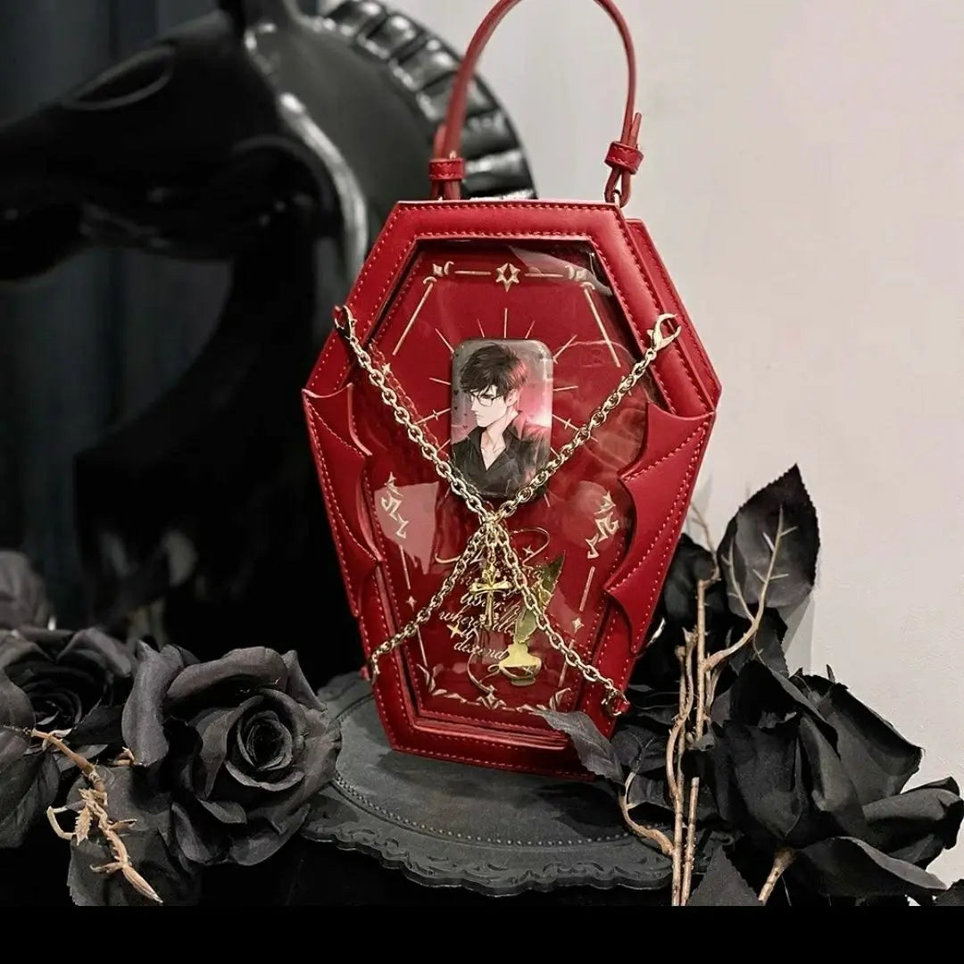 Gothic Coffin Ita bag with Chain 丨 Myitabag