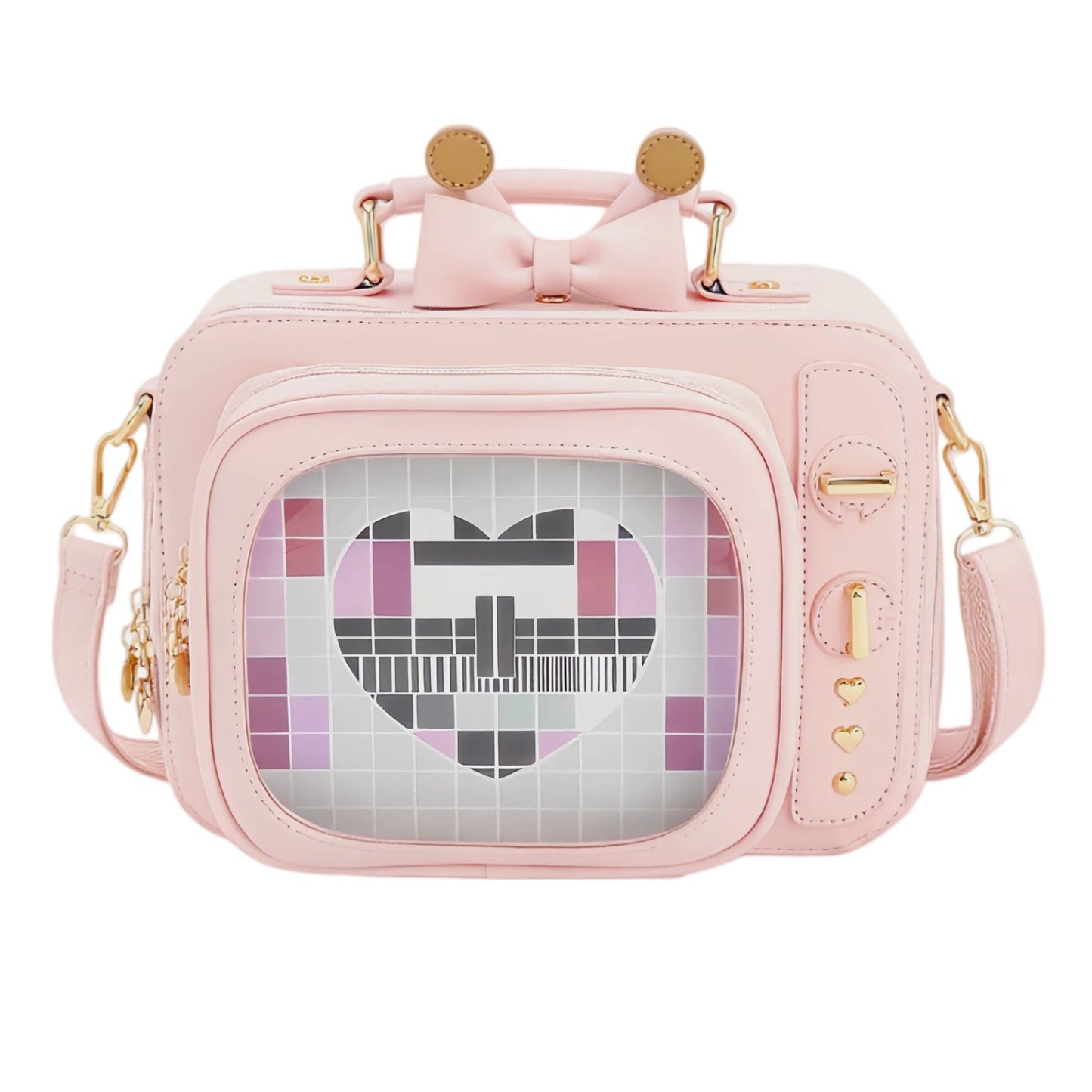 Novelty TV Shape Ita Bag | Retro Shoulder Crossbody | Myitabag