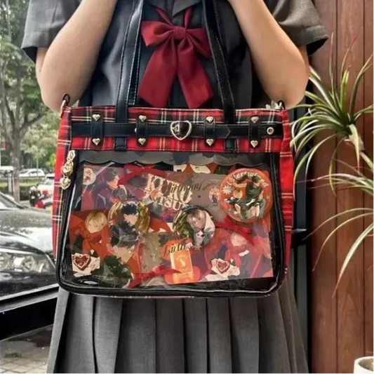 Tartan Crossbody Ita Bag 丨 Myitabag