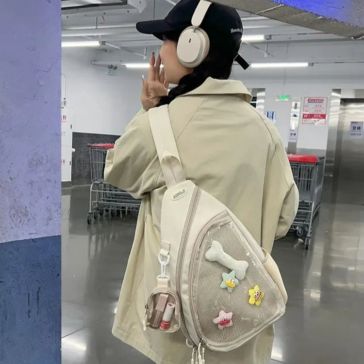 Transparent Ita Backpack with Front Display 丨 Myitabag
