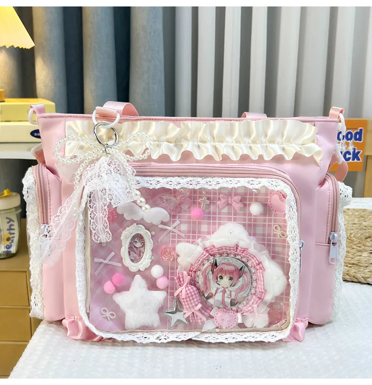 Sweetheart Ruffle Ita Crossbody 丨 Myitabag