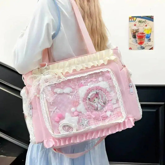 Sweetheart Ruffle Ita Crossbody 丨 Myitabag