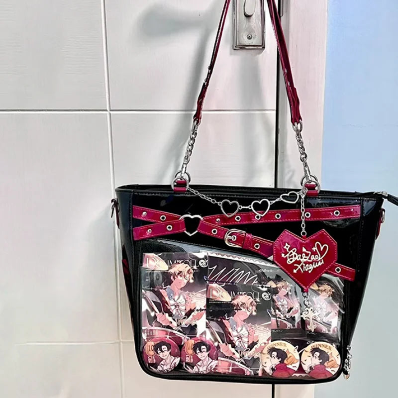 Heart Chain Punk Ita Bag 丨 Myitabag