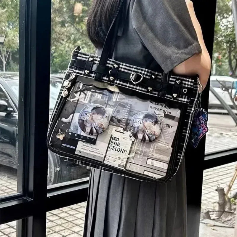 Tartan Crossbody Ita Bag 丨 Myitabag