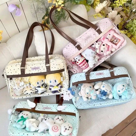 Wide Pastel Lace Ita Tote 丨 Myitabag