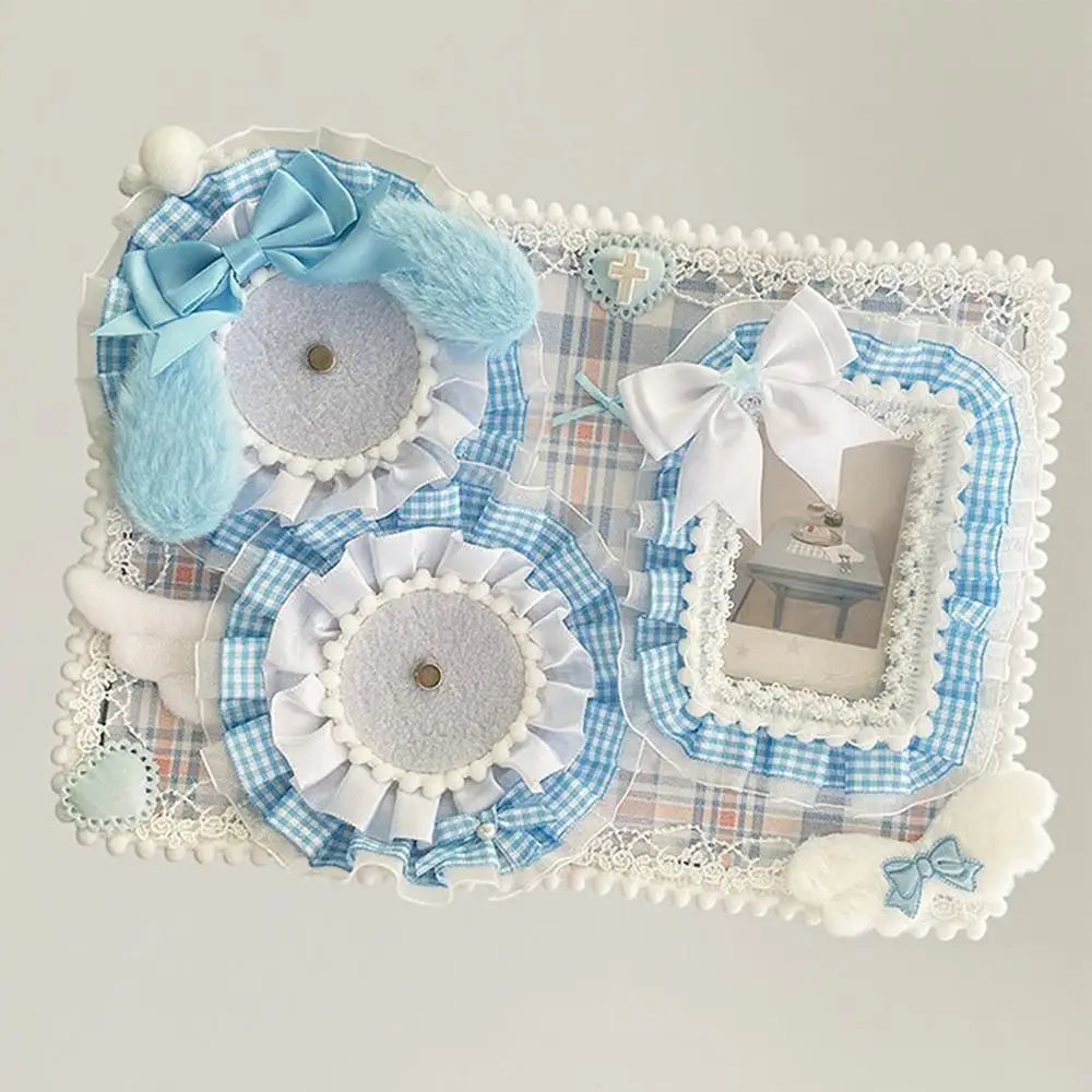 Lace Backplate Badge Organizer | Handmade Ita Bag Insert Board | Myitabag