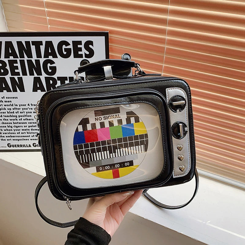 Retro Square TV Ita Bag | Crossbody Shoulder Bag | Myitabag