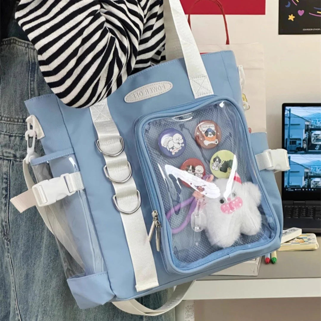 Showcase Nylon Shoulder Itabag 丨 Myitabag