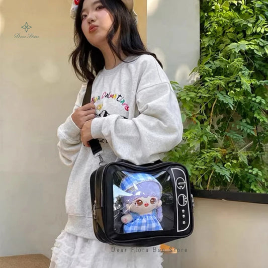 TV Model Ita Backpack | Transparent Display Knapsack | Myitabag