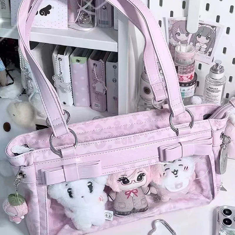 Japanese JK Tote Ita Bag | Large Capacity School Shoulder | Myitabag