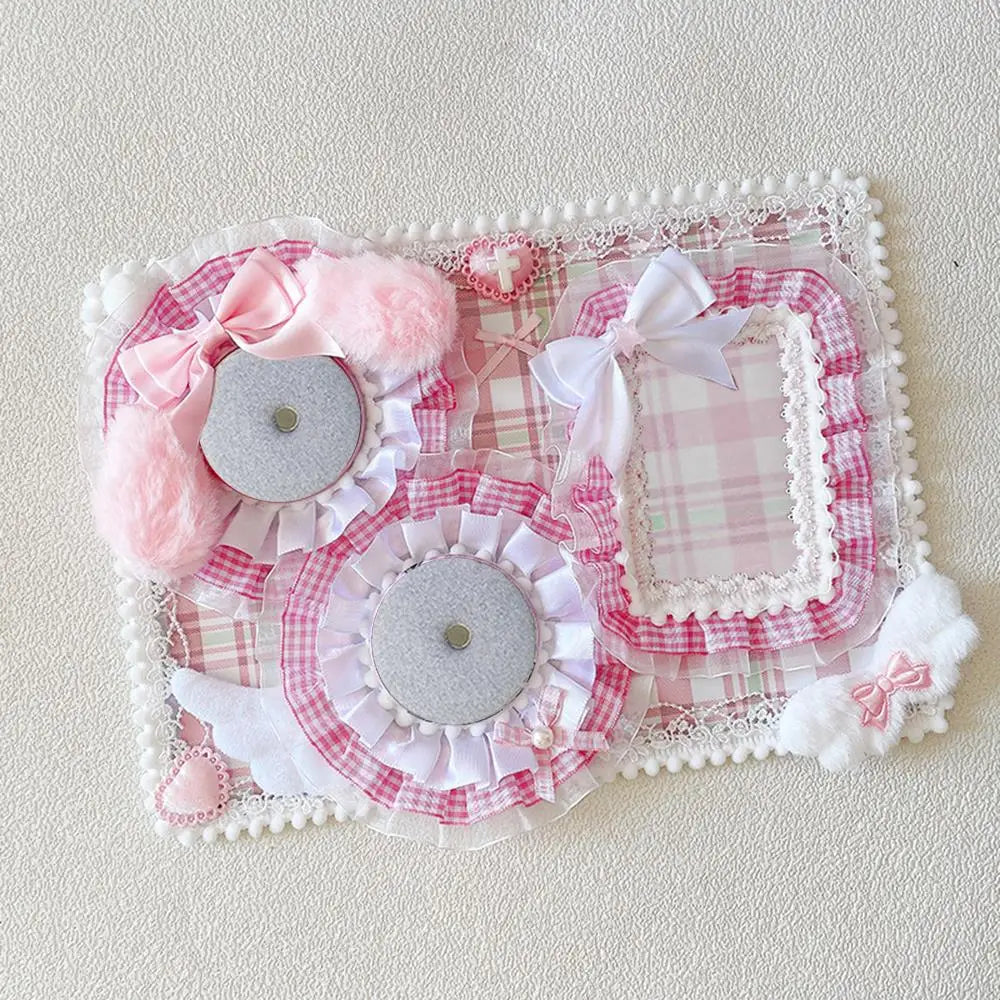 Lace Backplate Badge Organizer | Handmade Ita Bag Insert Board | Myitabag