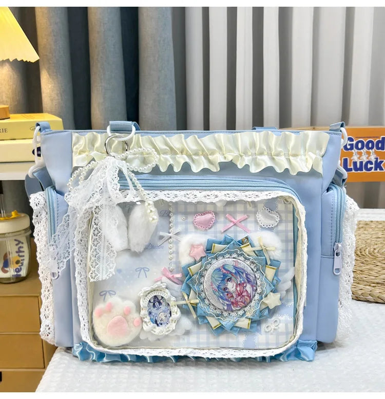 Sweetheart Ruffle Ita Crossbody 丨 Myitabag