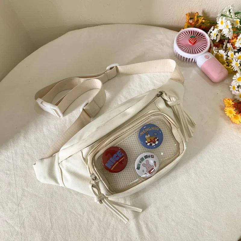 Kawaii Nylon Crossbody Itabag 丨 Myitabag